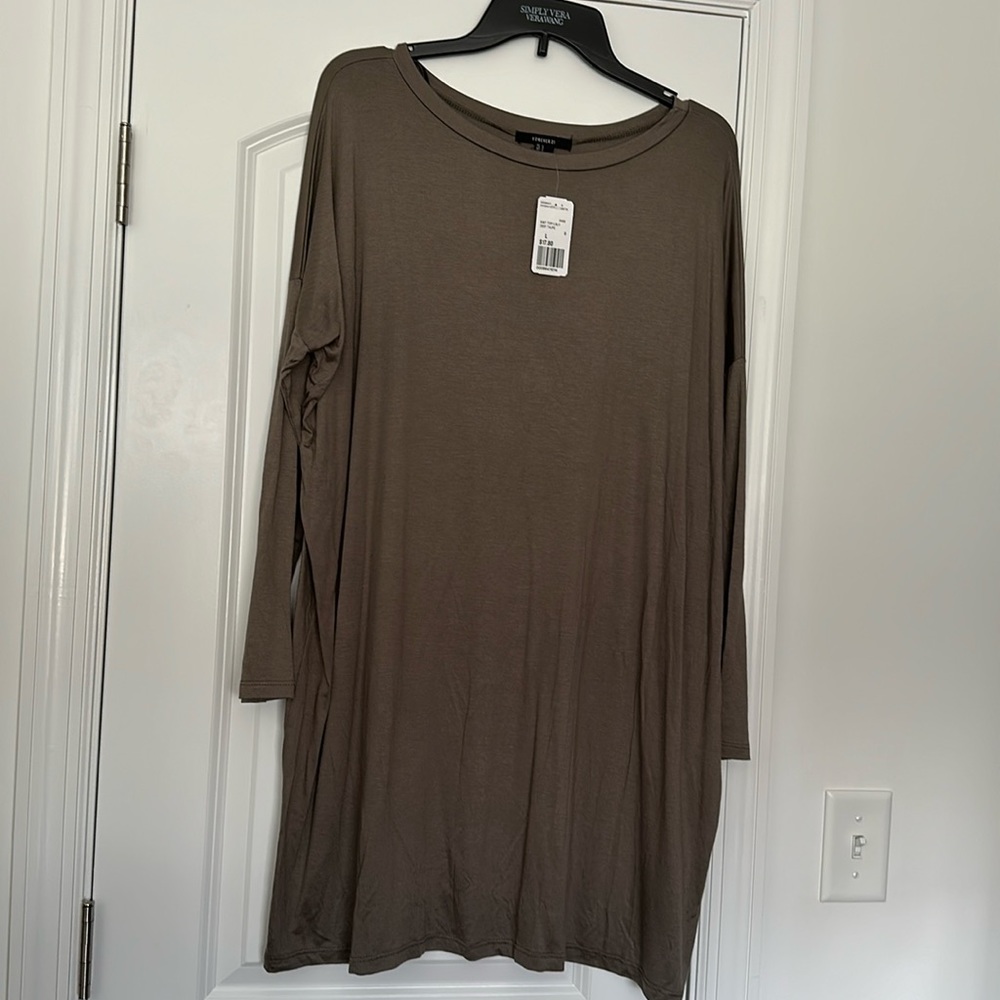 Forever 21 Grey long sleeve tunic